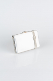 Kästchen-Tasche Satin Silber VT9275