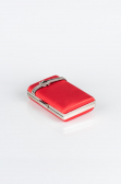 Kästchen-Tasche Satin Rot VT9275