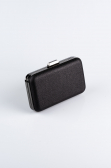 Schwarz-Schwarz Abendtasche SH802