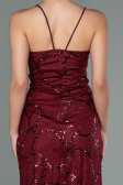 Abendkleid Lang Weinrot ABU2803