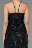 Abendkleid Lang Schwarz ABU2803