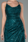 Abendkleid Lang Smaragdgrün ABU2803