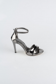Party-Schuhe Gespiegelt Platin ABA1450