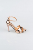 Party-Schuhe Gespiegelt Rosa ABA1450
