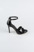 Party-Schuhe Gespiegelt Schwarz ABA1450