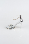 Party-Schuhe Gespiegelt Silber ABA8000