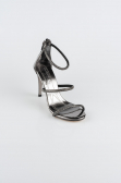 Party-Schuhe Gespiegelt Platin ABA8001