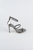 Party-Schuhe Gespiegelt Platin ABA8001