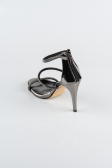 Party-Schuhe Gespiegelt Platin ABA8001