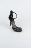Party-Schuhe Gespiegelt Schwarz ABC8000