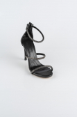 Party-Schuhe Haut Schwarz ABC8001