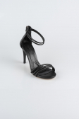 Party-Schuhe Leder Schwarz ABD7631