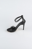 Party-Schuhe Leder Schwarz ABD7631