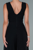 Partykleid Chiffon Schwarz ABT075