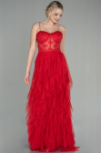 Abendkleid Lang Rot ABU2822