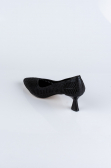 Party-Schuhe Steinbesetzt Schwarz MJ5152