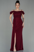 Abendkleid Lang Weinrot ABU2835