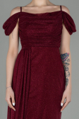 Abendkleid Lang Weinrot ABU2835