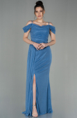 Abendkleid Lang Indigo ABU2835