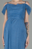 Abendkleid Lang Indigo ABU2835