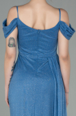 Abendkleid Lang Indigo ABU2835
