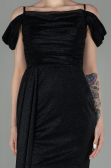 Abendkleid Lang Schwarz ABU2835