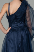 Abendkleid für Kinder Lang Marineblau ABU2453