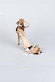 Party-Schuhe Lackleder Gold AB702