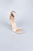 Party-Schuhe Satin Perlmutt AB700