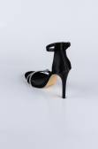 Party-Schuhe Satin Schwarz ABS1915