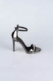 Party-Schuhe Lackleder Platin AB702