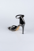 Party-Schuhe Lackleder Platin AB702