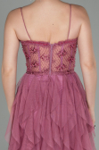 Altrosa Abendkleid Lang ABU2822