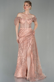 Puder Abendkleid Lang ABU2706