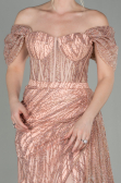 Puder Abendkleid Lang ABU2706