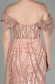 Puder Abendkleid Lang ABU2706
