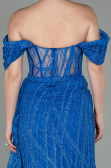 Sächsischblau Abendkleid Lang ABU2706