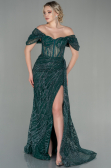 Abendkleid Lang Smaragdgrün ABU2706