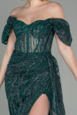Abendkleid Lang Smaragdgrün ABU2706