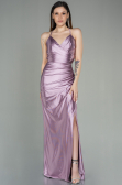 Lavendel Abschlusskleid Satin Lang ABU2800