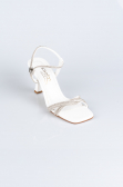 Party-Schuhe Leder Perlmutt ABD1106