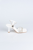 Party-Schuhe Leder Perlmutt ABD1106