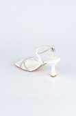 Party-Schuhe Leder Perlmutt ABD1106