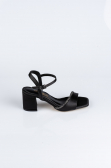 Party-Schuhe Satin Schwarz ABS1107