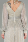 Abendkleid Lang Beige ABU2905