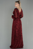 Abendkleid Lang Weinrot ABU2905