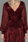 Abendkleid Lang Weinrot ABU2905