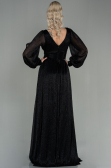 Abendkleid Lang Schwarz ABU2905