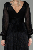 Abendkleid Lang Schwarz ABU2905