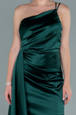 Partykleid Kurz Satin Smaragdgrün ABK1658